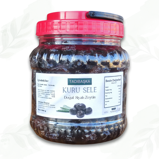 Ayvalık Kuru Sele Siyah Zeytin – Katkısız ve Doğal Gurme Lezzet