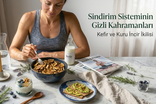 Sindirim Sisteminin Gizli Kahramanları: Kefir ve Kuru İncir İkilisi