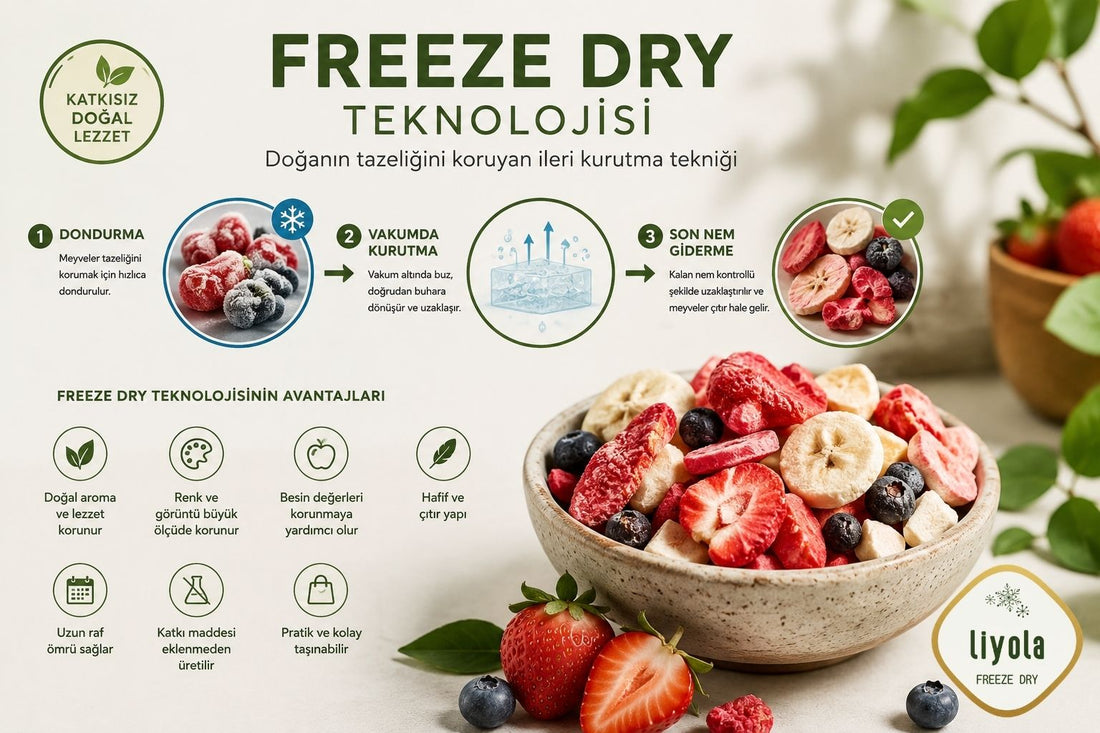 Freeze Dry teknolojisi: Gıdaları Geleceğe Taşıyan Koruma Yöntemi