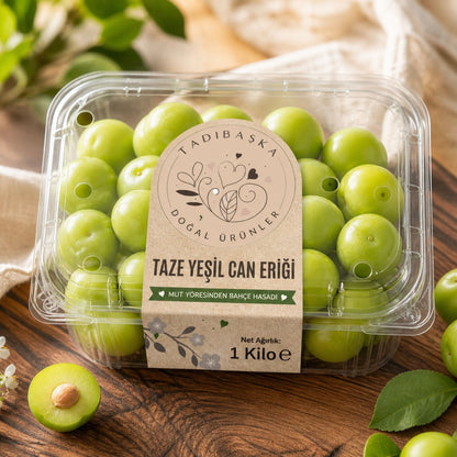Tadıbaşka Bahçe Hasadı Kütür Kütür Taze Can Eriği 1 Kilo