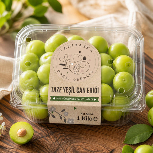 Tadıbaşka Bahçe Hasadı Kütür Kütür Taze Can Eriği 1 Kilo