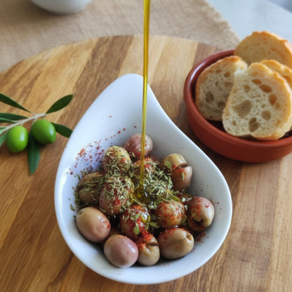 Tadıbaşka İri Taneli El Kırması Yeşil Zeytin