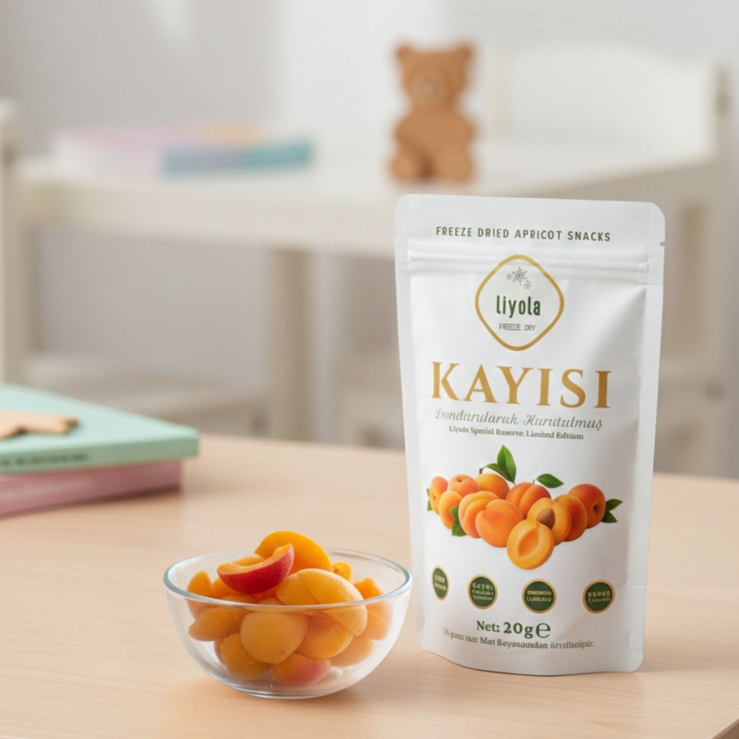 Liyola Özel Rezerv, Sınırlı Üretim Dondurularak Kurutulmuş Kayısı