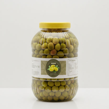 Tadıbaşka İri Taneli El Kırması Yeşil Zeytin