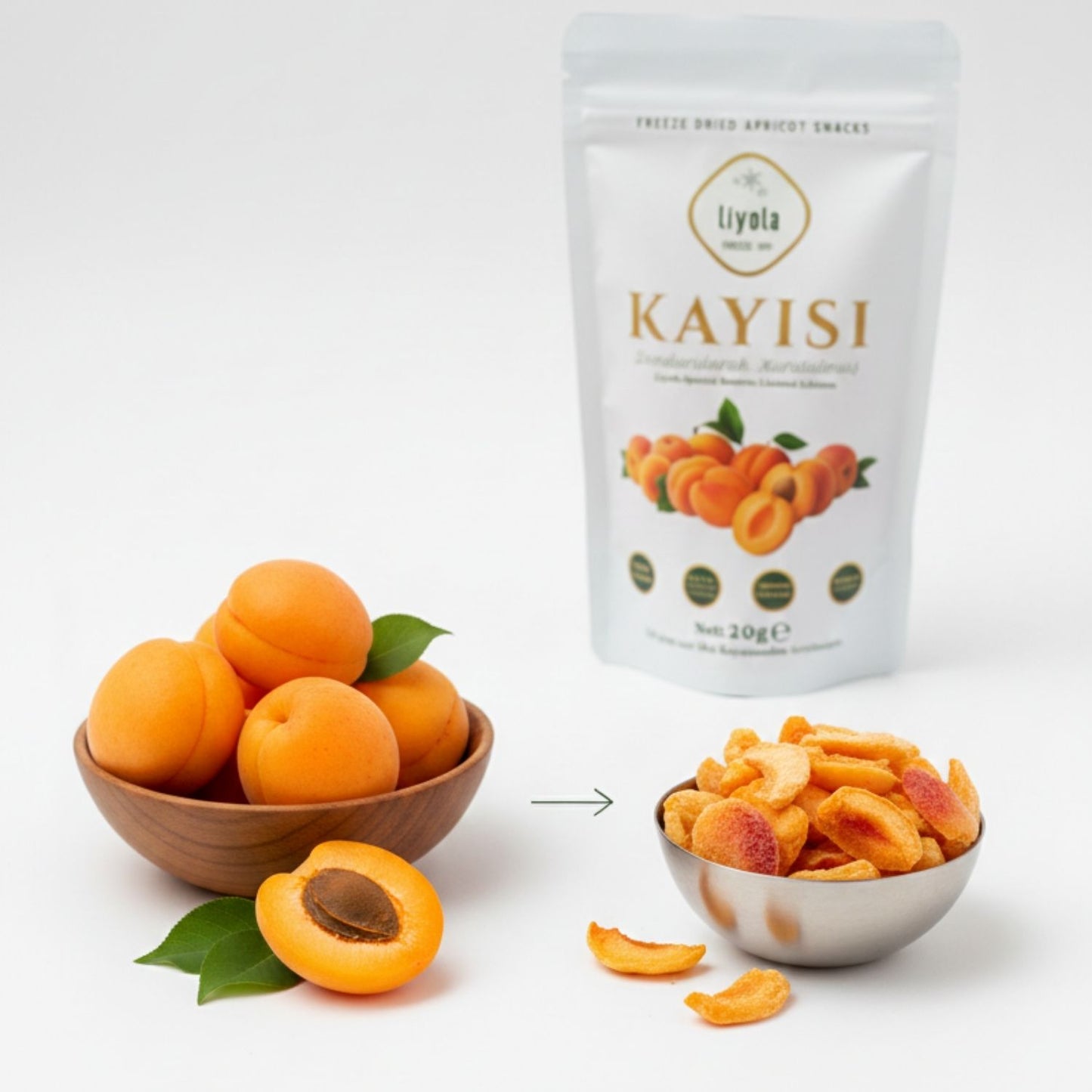 Liyola Özel Rezerv, Sınırlı Üretim Dondurularak Kurutulmuş Kayısı