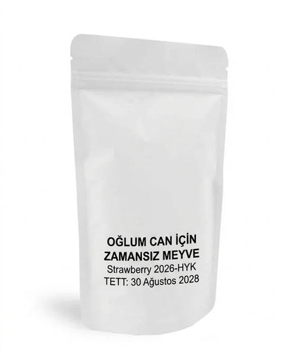 Zamansız Meyveler - Kişiye Özel Freeze Dry Hediye Paketleri