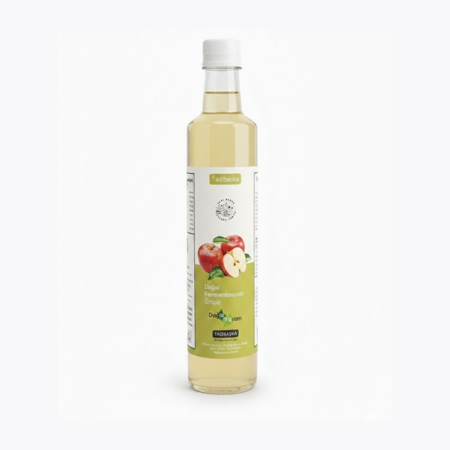 Tadıbaşka Yayla Elma Sirkesi – Doğal Fermente, Filtresiz, Katkısız (500 ml / 750 ml)