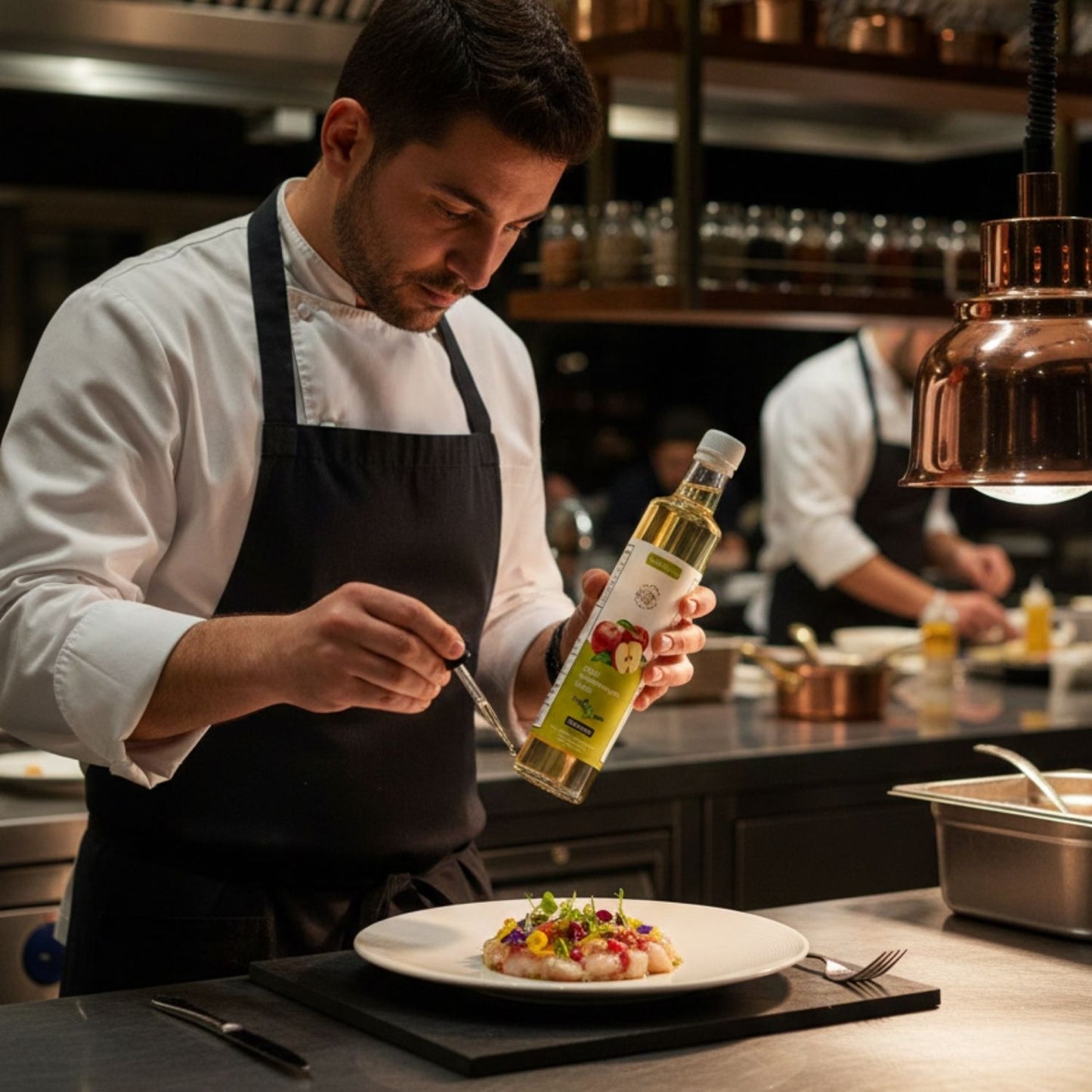 Tadıbaşka Yayla Elma Sirkesi – Doğal Fermente, Filtresiz, Katkısız (500 ml / 750 ml)