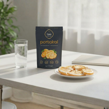 Liyola Freeze Dry Dondurularak Kurutulmuş Portakal Dilimleri – 20g