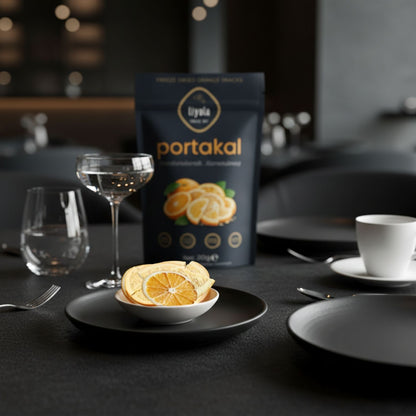 Liyola Freeze Dry Dondurularak Kurutulmuş Portakal Dilimleri – 20g