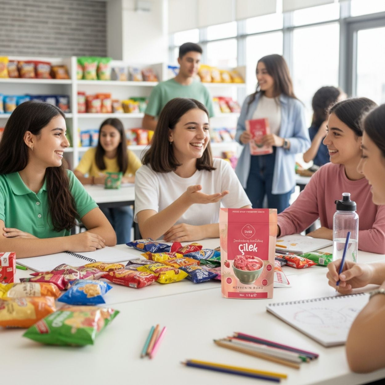 Liyola Freeze Dry Çilek 15 g | Dondurularak Kurutulmuş, Şeker İlavesiz Doğal Atıştırmalık