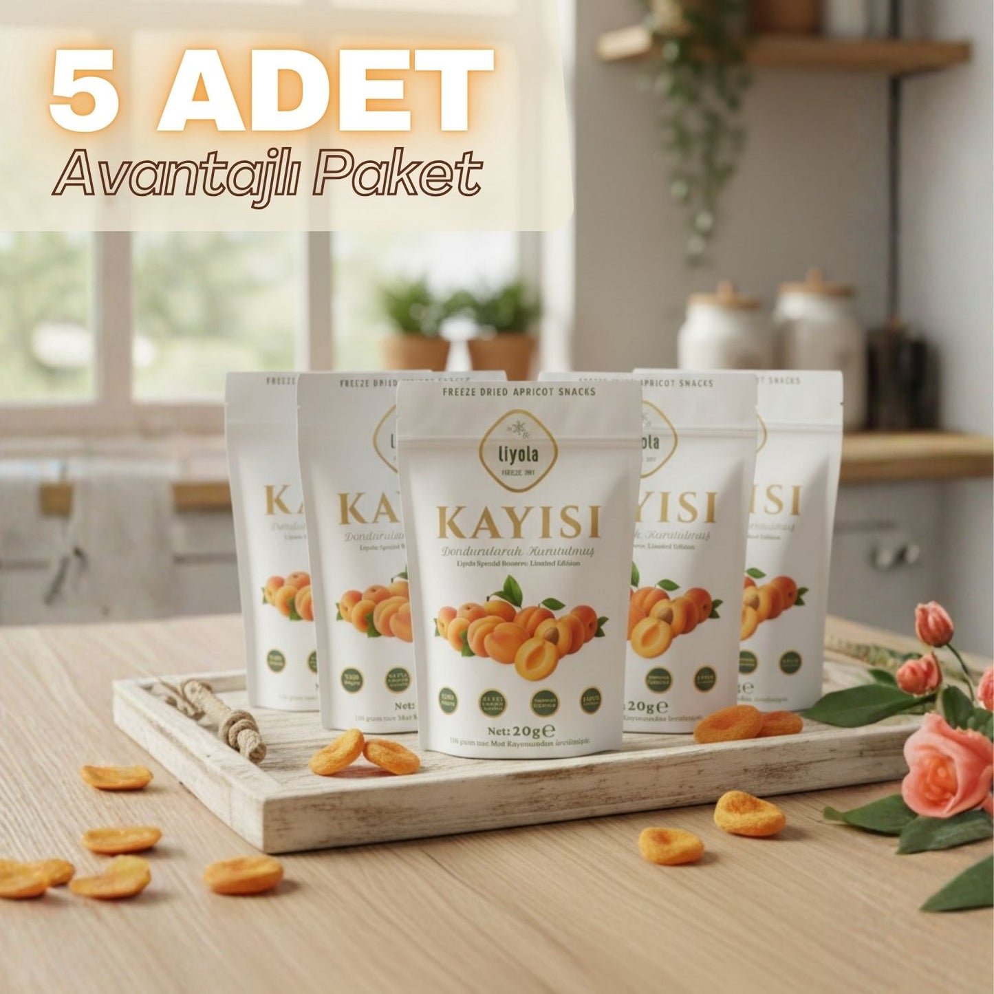 Liyola Özel Rezerv, Sınırlı Üretim Dondurularak Kurutulmuş Kayısı