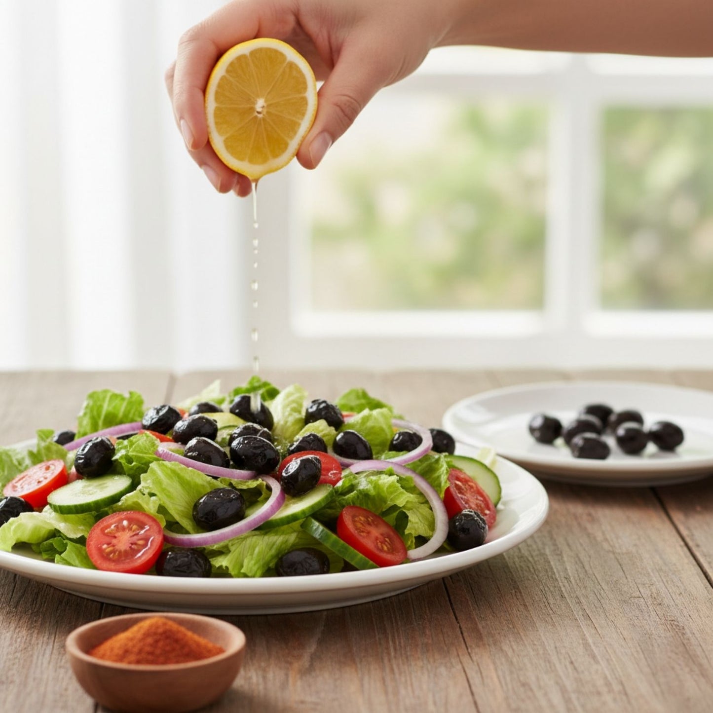 Tadıbaşka Geleneksel Salamura Doğal Siyah Zeytin Az Tuzlu Kahvaltılık 1 kg