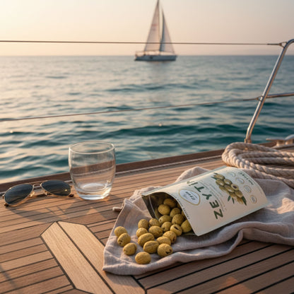 Liyola Artisan Collection | Dondurularak Kurutulmuş El Kırması Çekirdeksiz Yeşil Zeytin