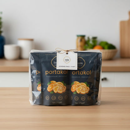 Liyola Freeze Dry Dondurularak Kurutulmuş Portakal Dilimleri – 20g