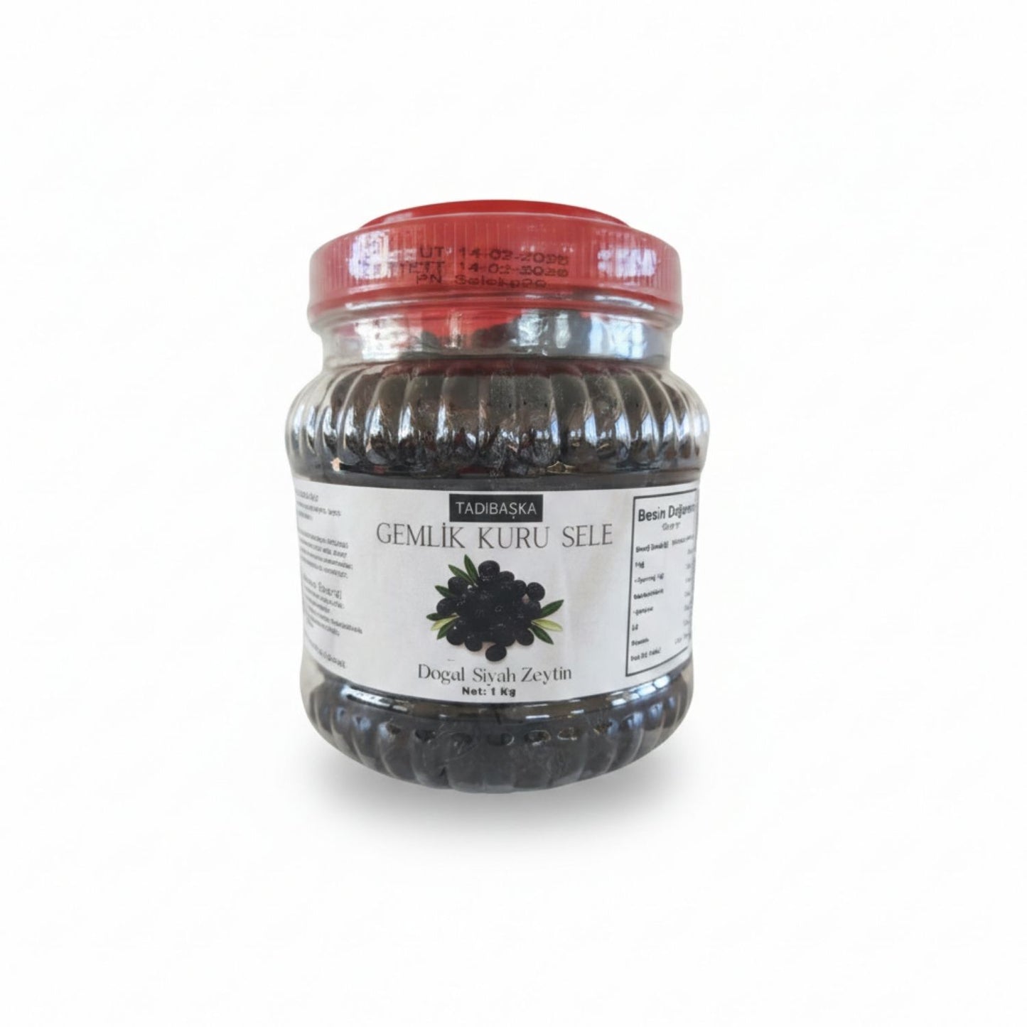 Gemlik İri Taneli Sele Zeytin – Az Tuzlu (1 Kg)