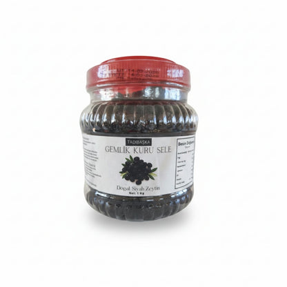 Gemlik İri Taneli Sele Zeytin – Az Tuzlu (1 Kg)