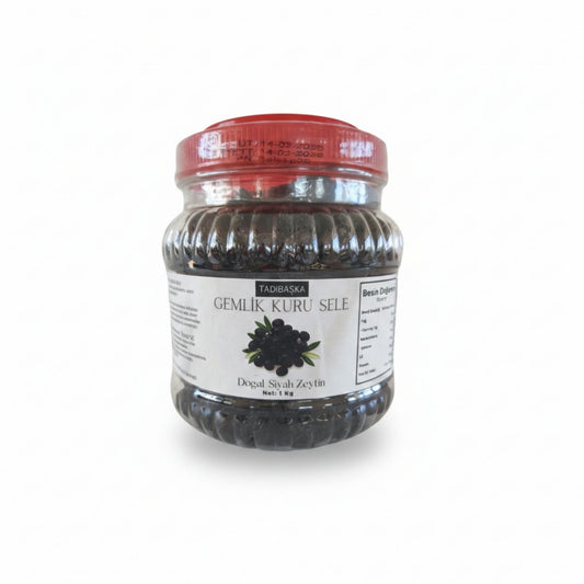 Gemlik İri Taneli Sele Zeytin – Az Tuzlu (1 Kg)