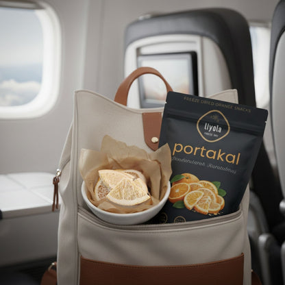 Liyola Freeze Dry Dondurularak Kurutulmuş Portakal Dilimleri – 20g