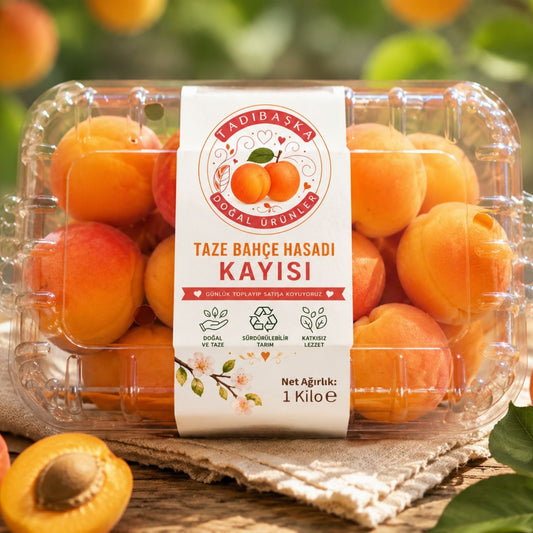 Tadıbaşka Doğal Taze Kayısı - Aldeniz & Çağatay Bey Gurme Serisi (1 kg)